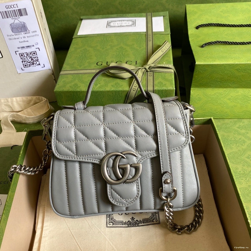Firstbag ru Mini GG GUCCI Marmont Handle Bag Top 0727